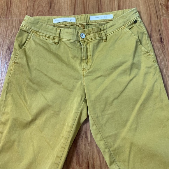 Anthropologie Pilcro & The Letterpress The Stet Mustard Pants - Picture 5 of 13